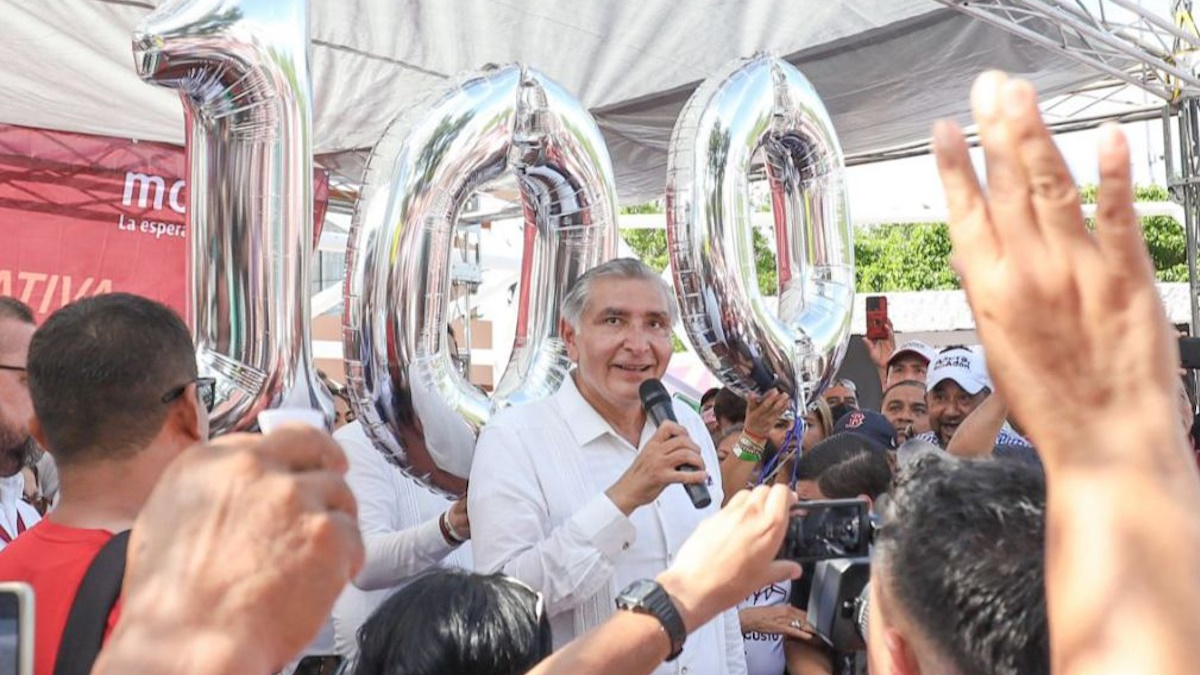 Adán Augusto López completa las 100 asambleas informativas Adán Augusto López completa las 100 asambleas informativas