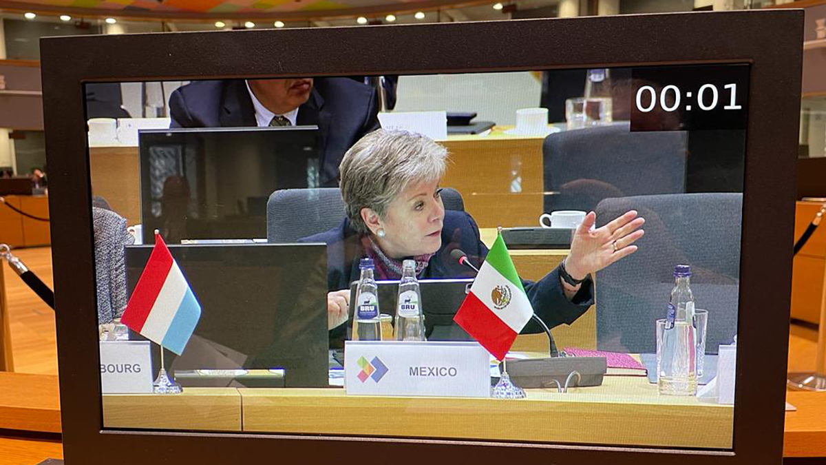 México aboga por el fin del bloqueo a Cuba y Venezuela en cumbre UE-Celac