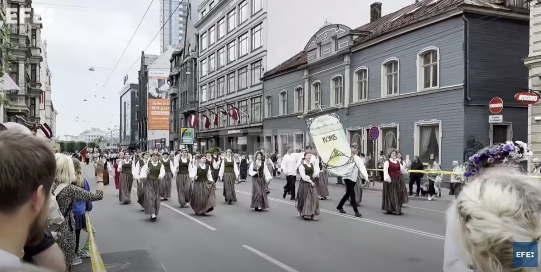 Letonia conmemora 150 años del festival de la canción