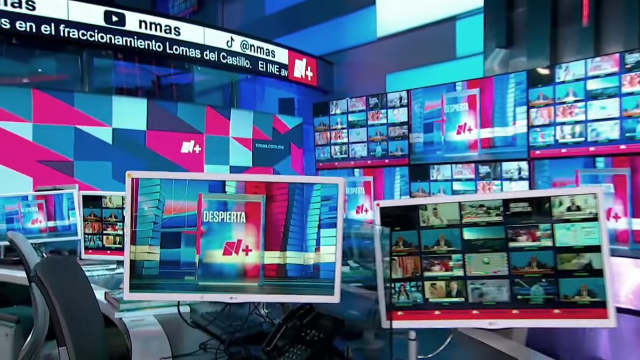 N+ reestructura barra de noticias matutina; Despierta durará dos horas