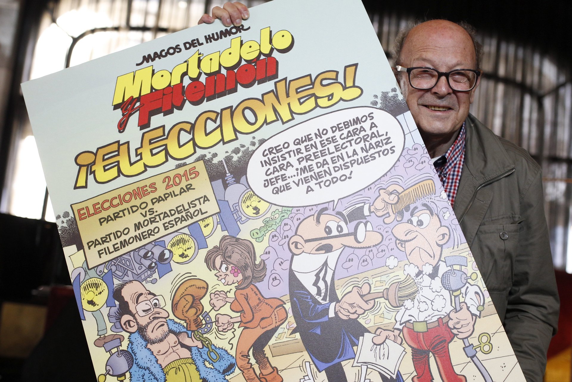 Adiós a Francisco Ibáñez, el prolífico padre de “Mortadelo y Filemón”