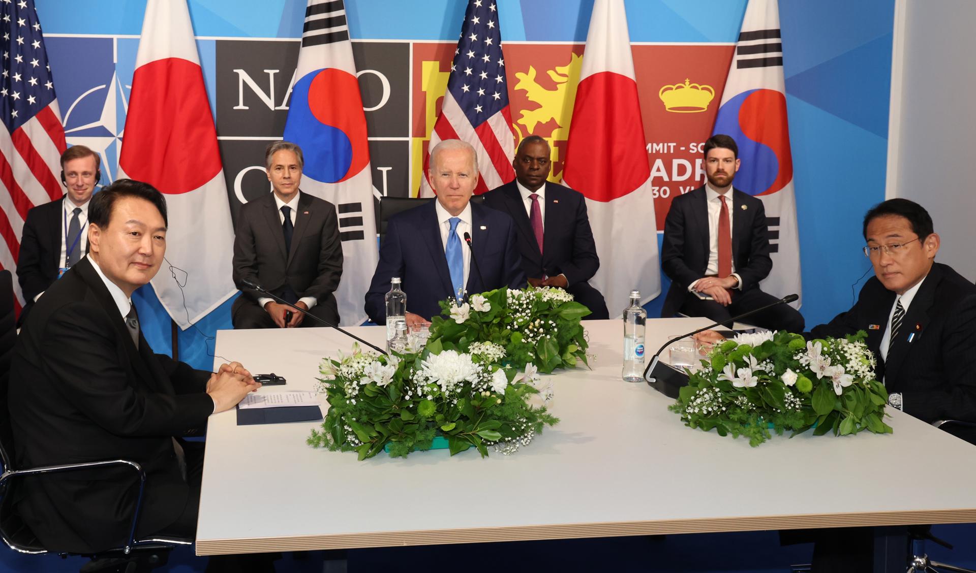 Biden celebrará cumbre trilateral con homólogos de Japón y Corea del Sur Biden celebrará cumbre trilateral con homólogos de Japón y Corea del Sur