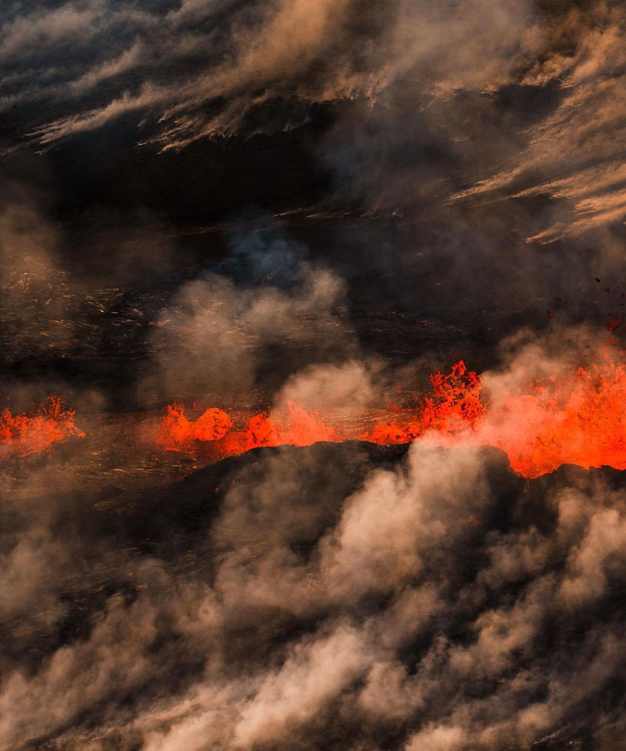 Nueva erupción volcánica en Islandia