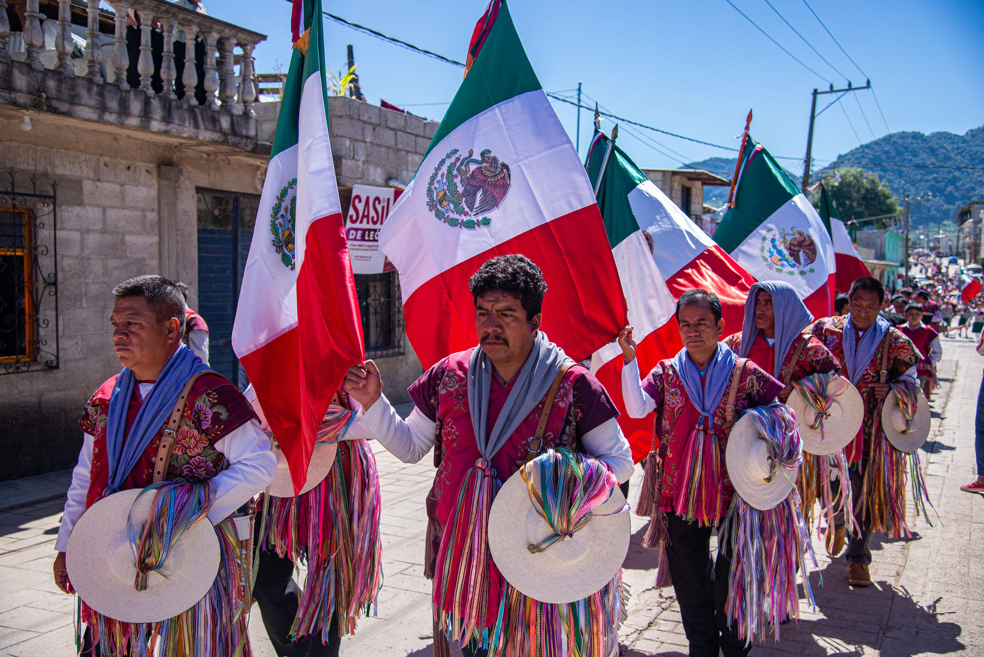 Indígenas tzotziles celebran en Chiapas la independencia de México Indígenas tzotziles celebran en Chiapas la independencia de México