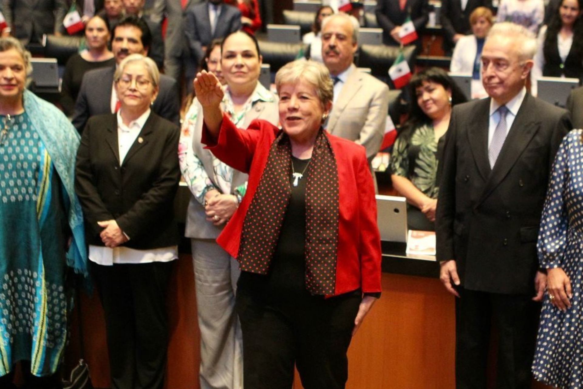 Senado ratifica nombramiento de Alicia Bárcena como canciller Senado ratifica nombramiento de Alicia Bárcena como canciller