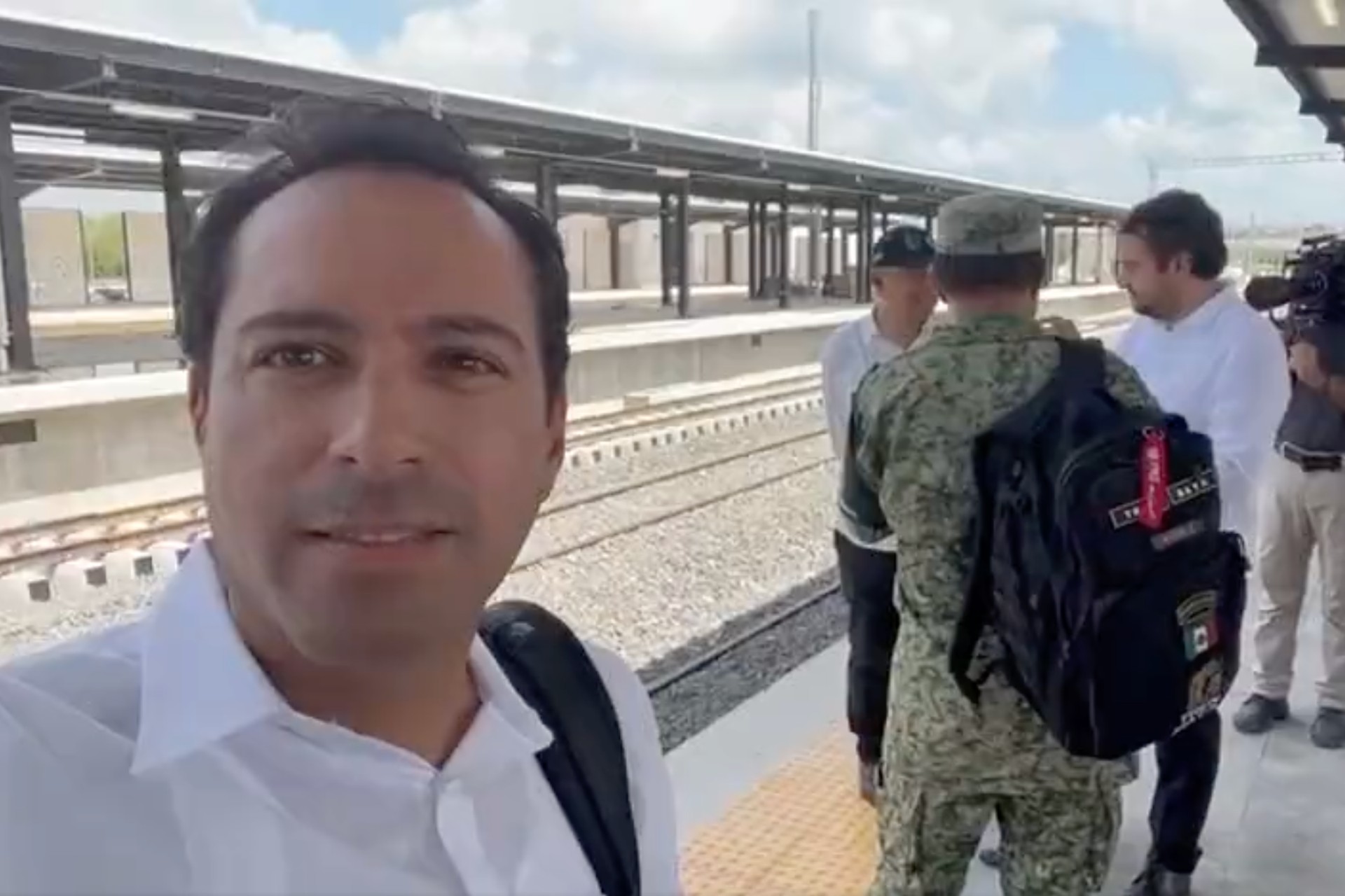 AMLO realizó segundo día de recorrido de prueba en el Tren Maya