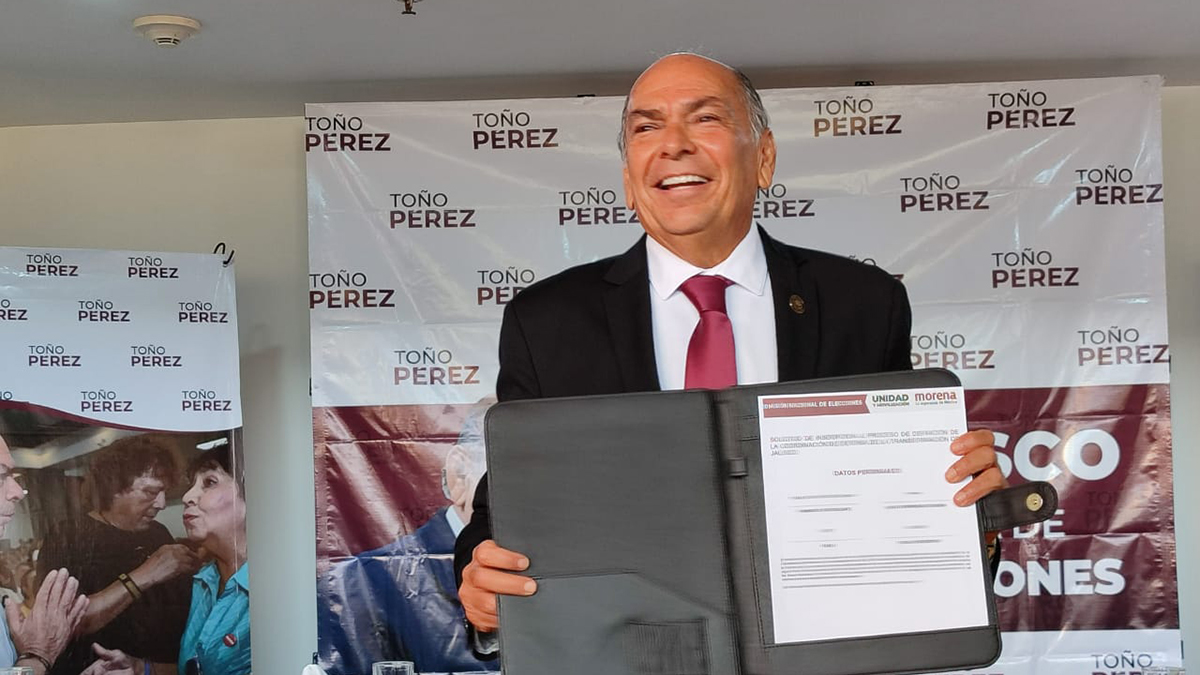 Padre de ‘Checo’ Pérez buscará candidatura de Morena a gubernatura de Jalisco