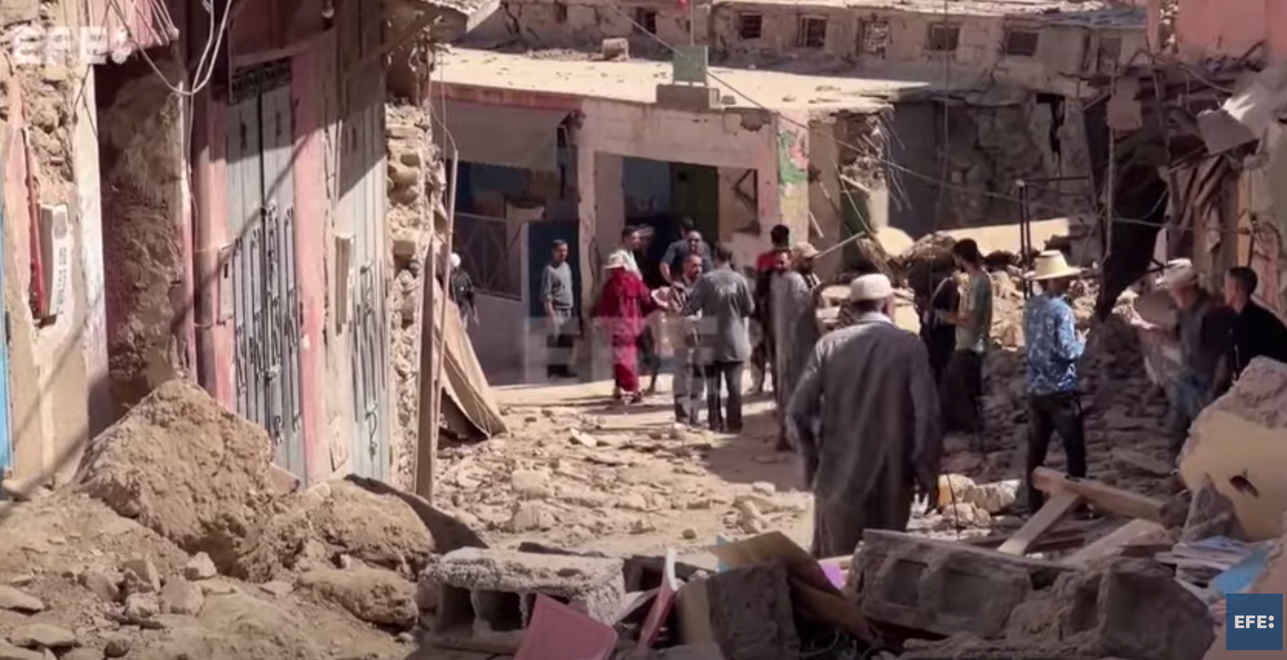 Suman dos mil 497 muertos por el terremoto en Marruecos