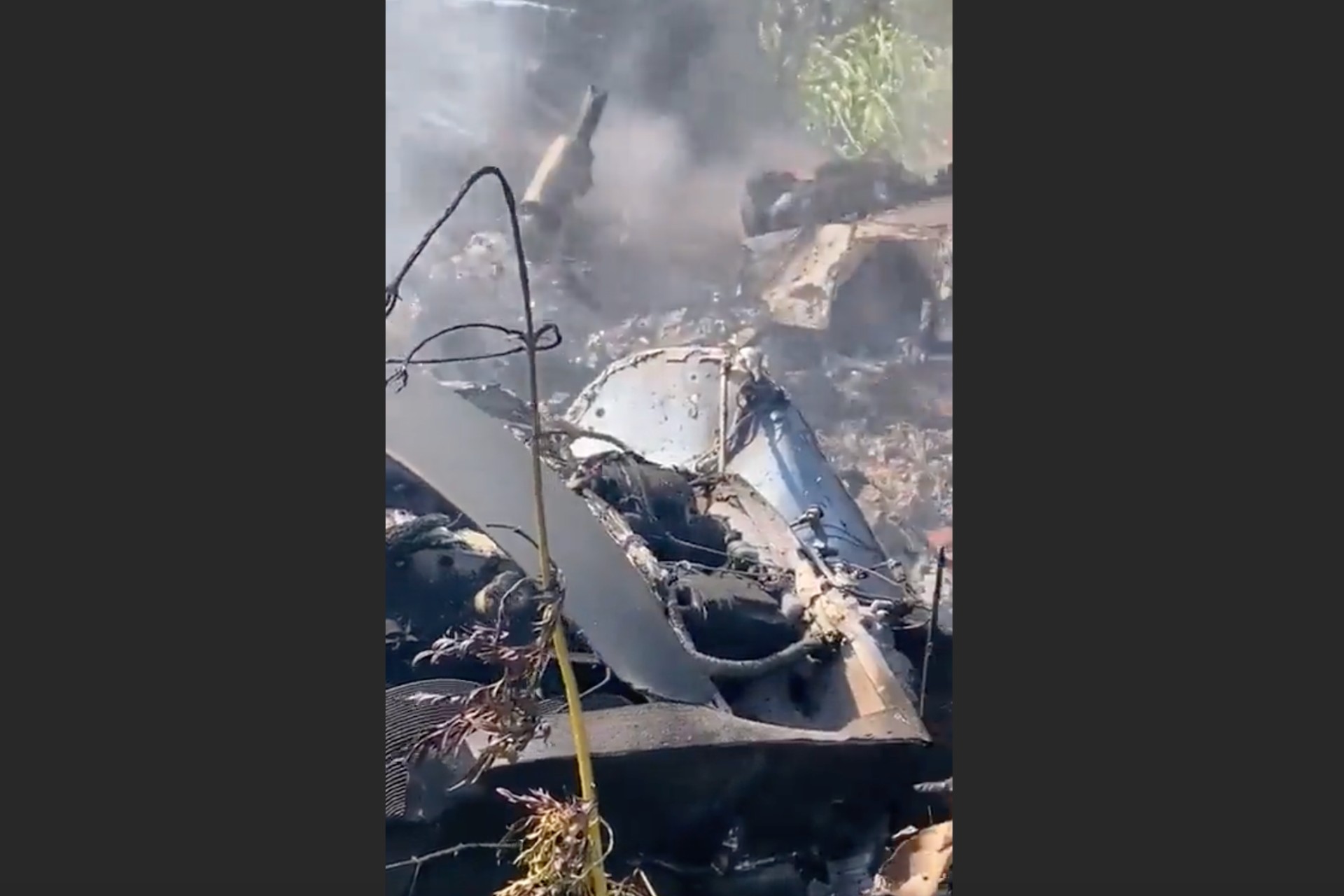Chocan dos aviones pequeños en la sierra de Durango