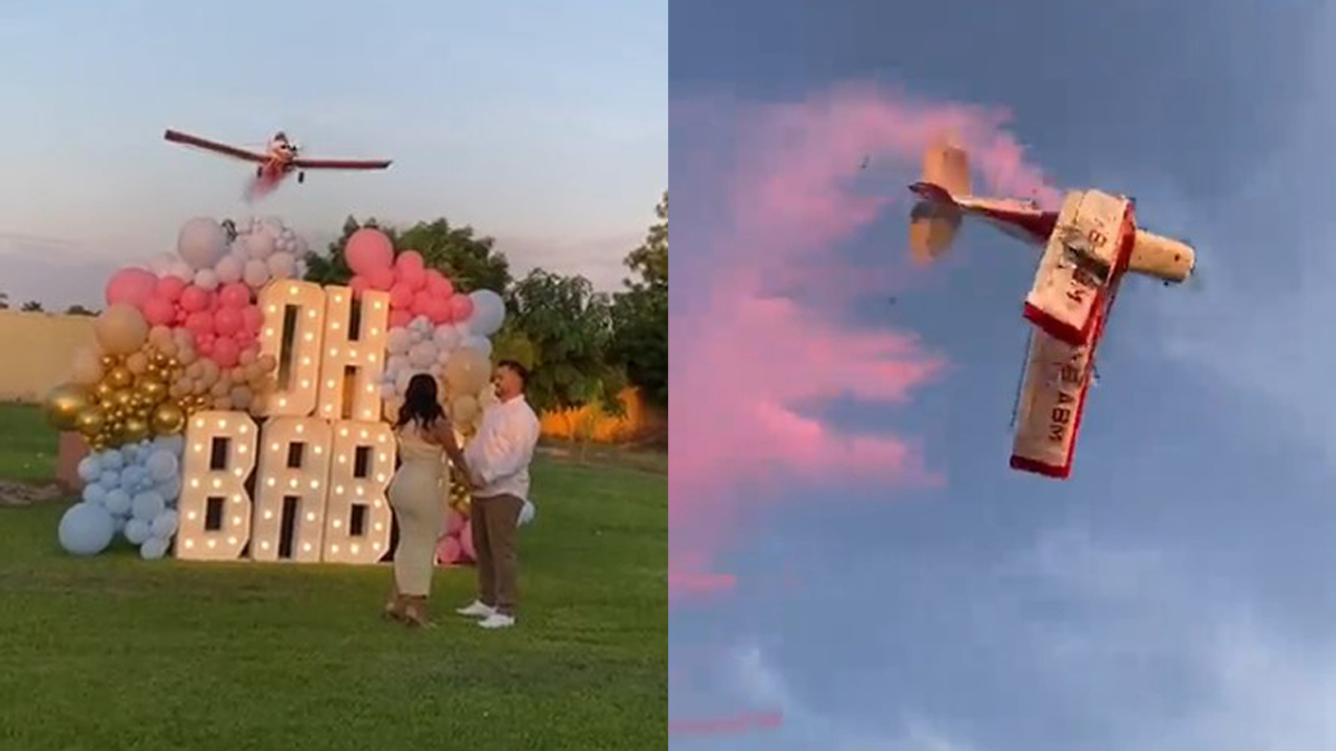 #Video Avión pequeño se desploma durante revelación de género; el piloto murió #Video Avión pequeño se desploma durante revelación de género; el piloto murió