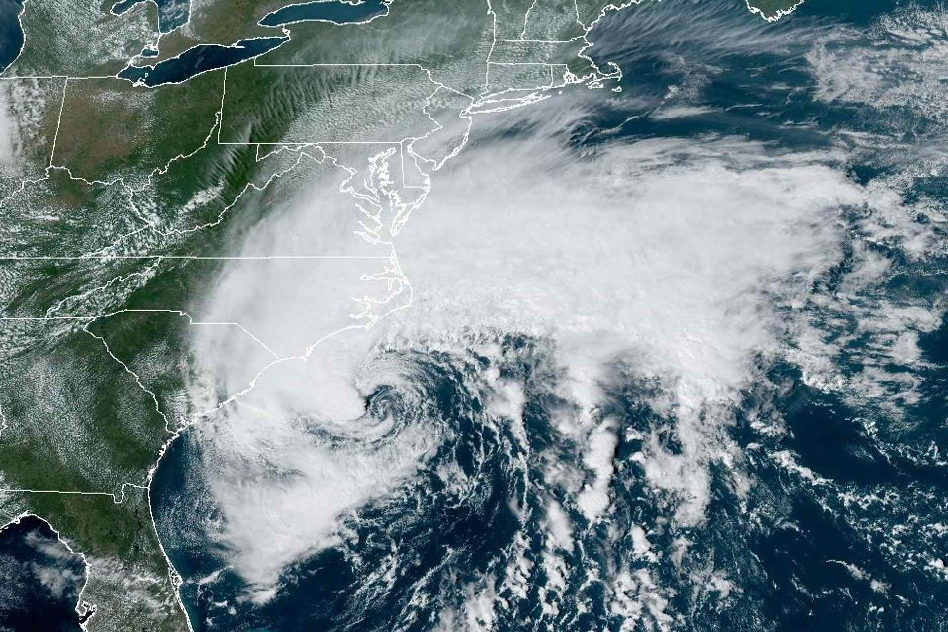 Se forma la tormenta tropical Ophelia en aguas del Atlántico cercanas a Carolina del Norte