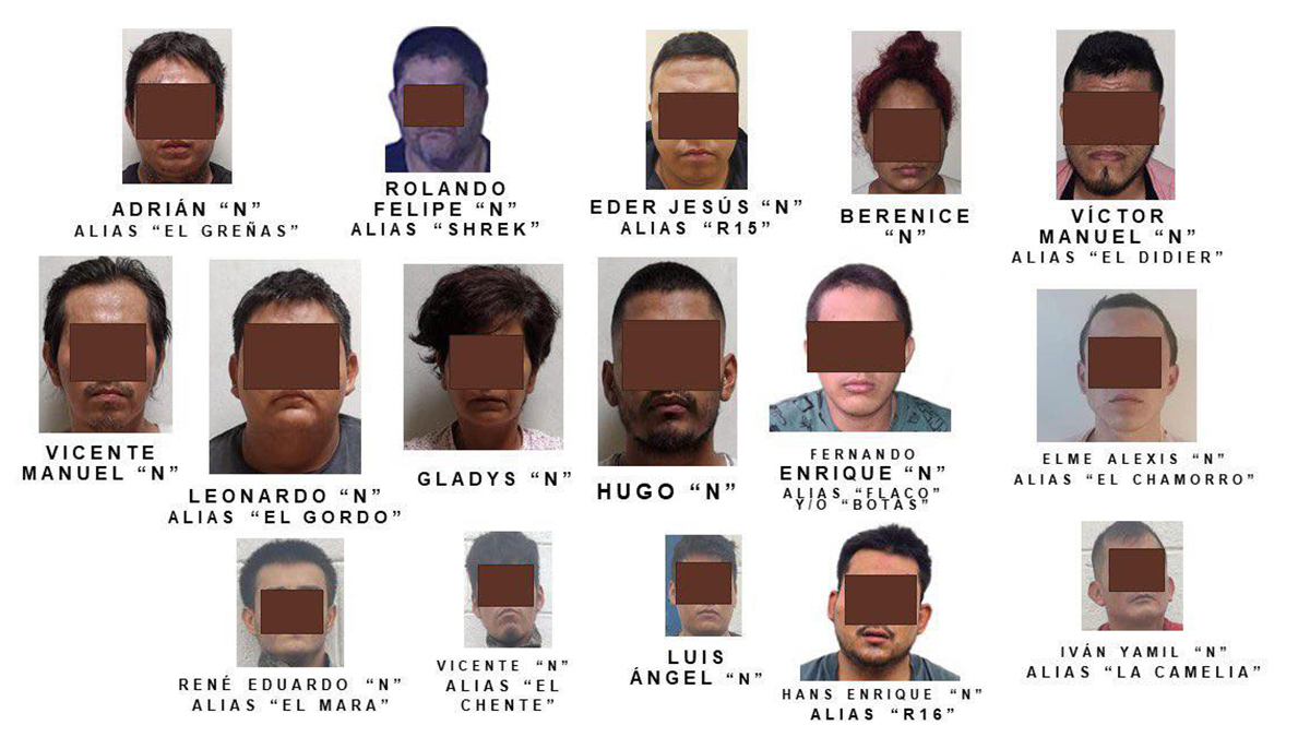 Caen 16 presuntos miembros del CJNG por cuerpos congelados en Poza Rica Caen 16 presuntos miembros del CJNG por cuerpos congelados en Poza Rica