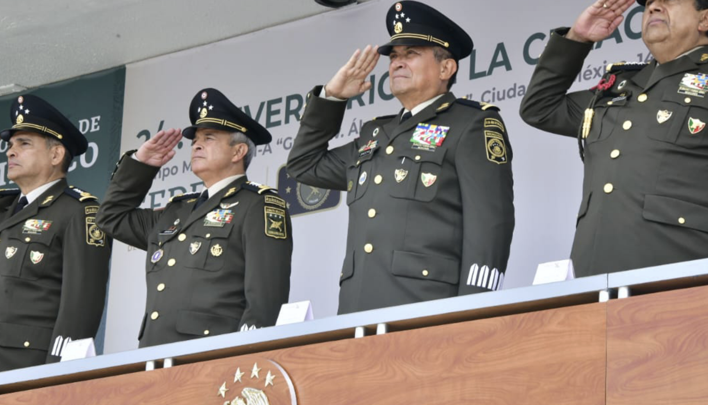 Toman posesión cuatro nuevos mandos de Sedena Toman posesión cuatro nuevos mandos de Sedena