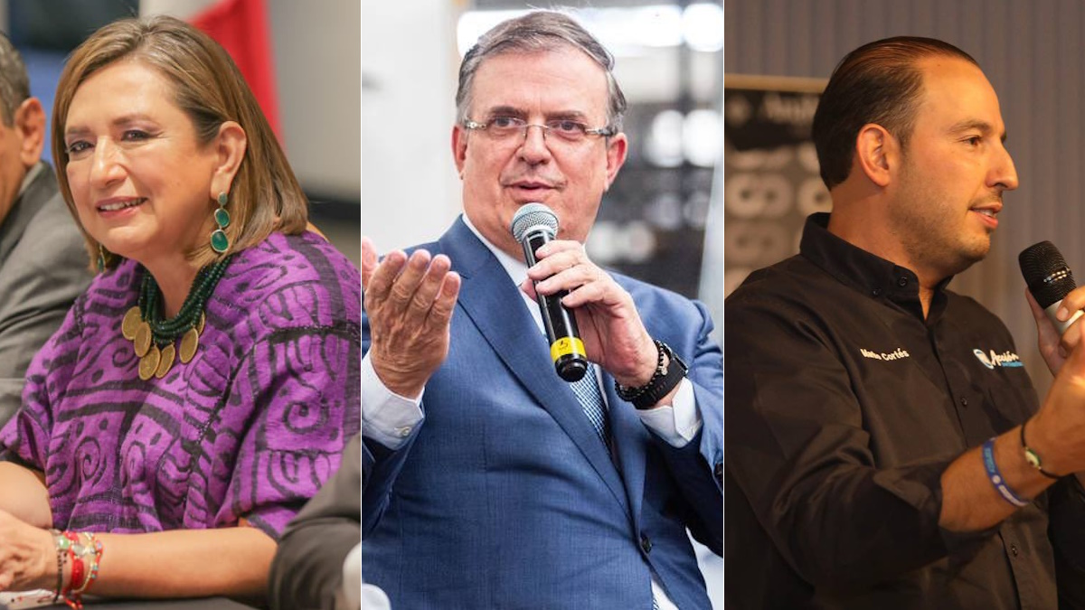 Xóchitl Gálvez y Marko Cortés abren las puertas del Frente Amplio por México a Marcelo Ebrard