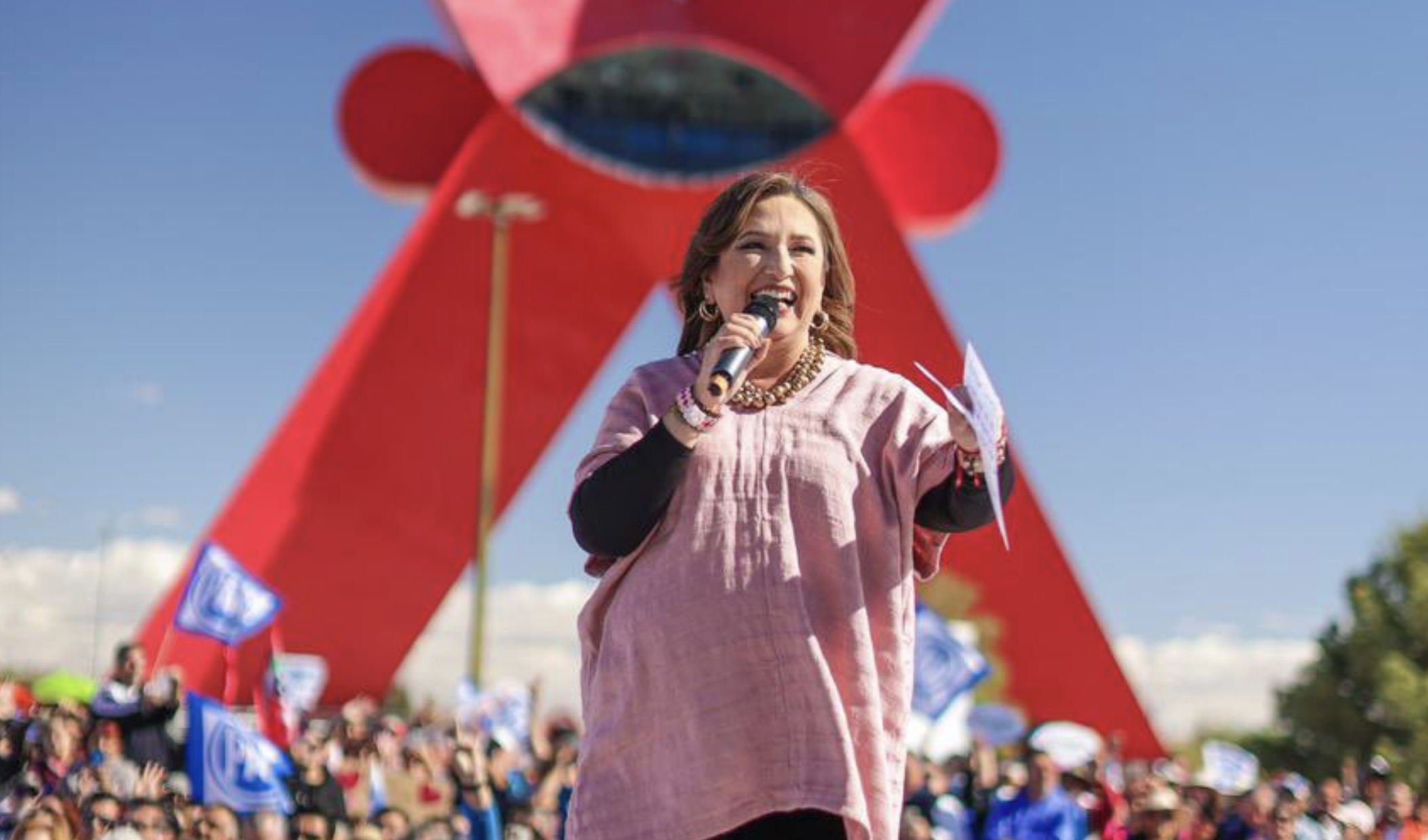 “Oficialismo en México temblará como en Argentina”, advierte Xóchitl Galvez “Oficialismo en México temblará como en Argentina”, advierte Xóchitl Galvez
