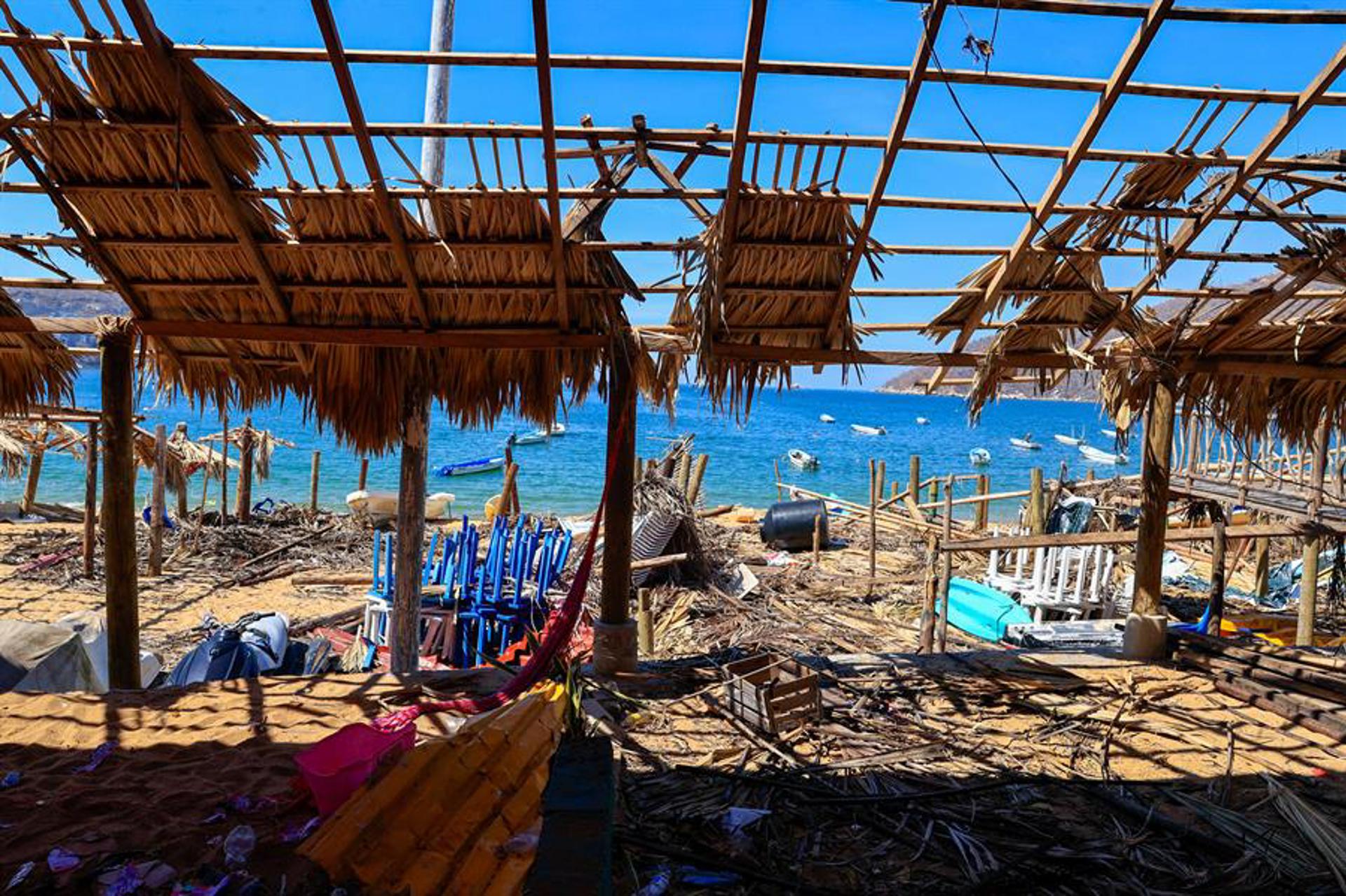 Huracán Otis será un antes y un después para Acapulco: alcaldesa Abelina López