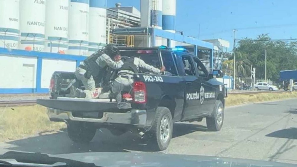 #Video Agresión a la GN en Ocotlán deja dos heridos; piden a población resguardarse