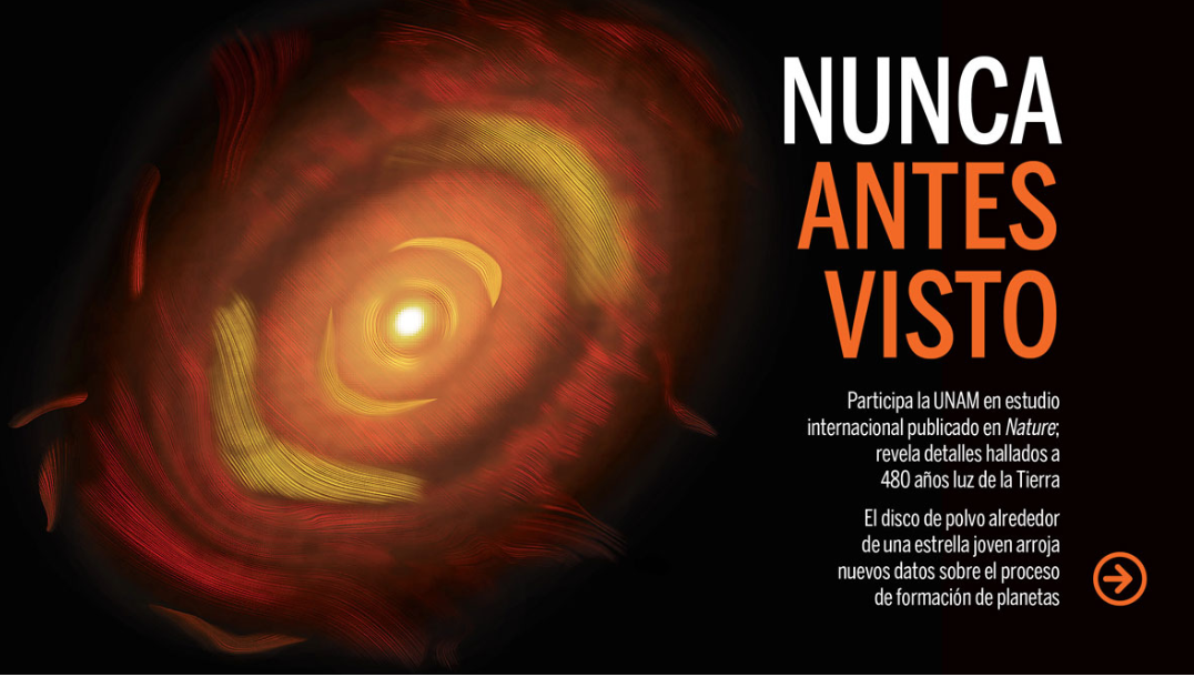 Gaceta UNAM: Nunca antes visto