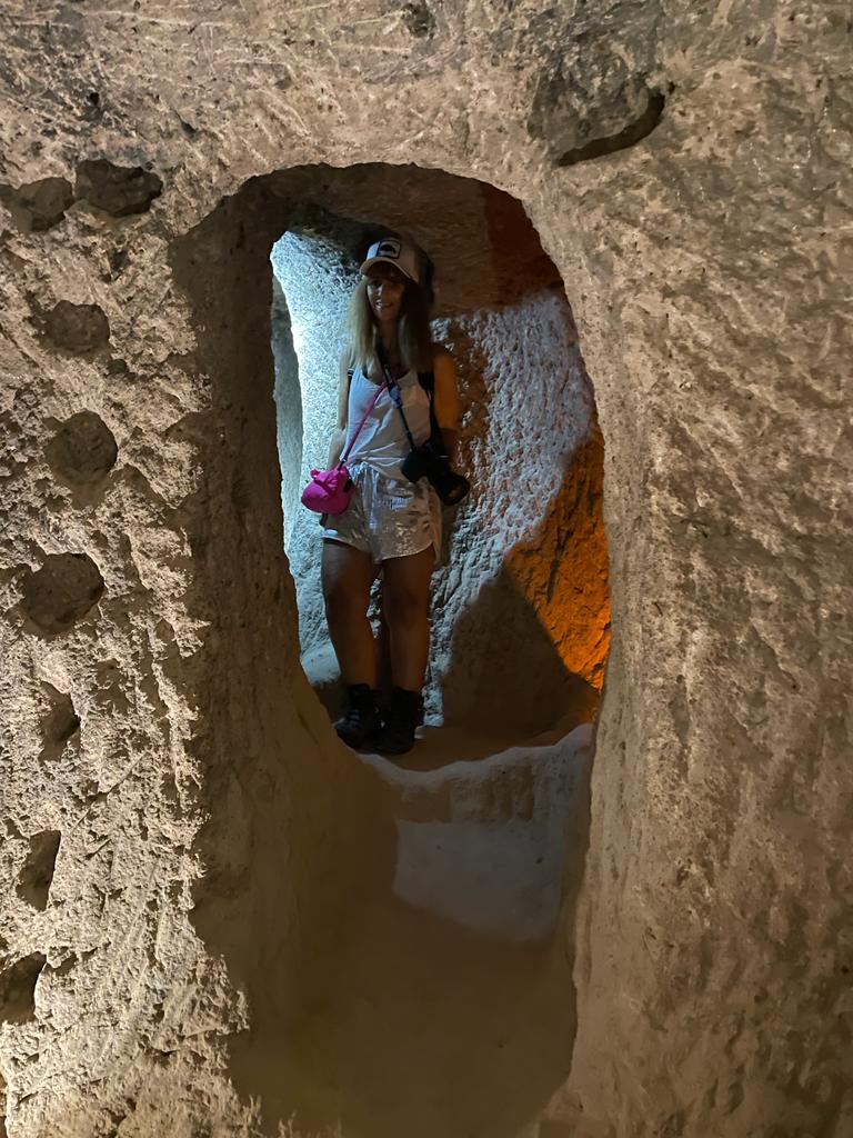 La compleja ciudad subterránea de Derinkuyu en Capadocia - l2