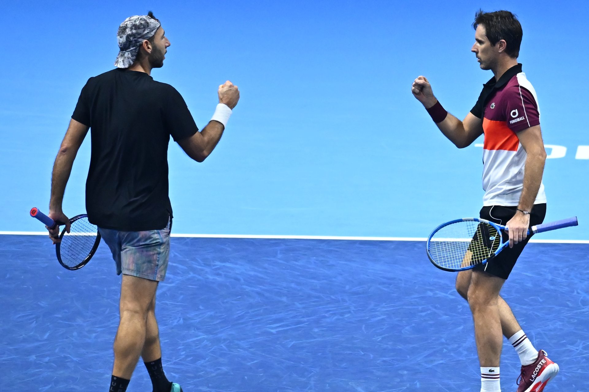 Mexicano Santiago González y Roger-Vasselin se meten a semifinales de dobles en las Finales ATP