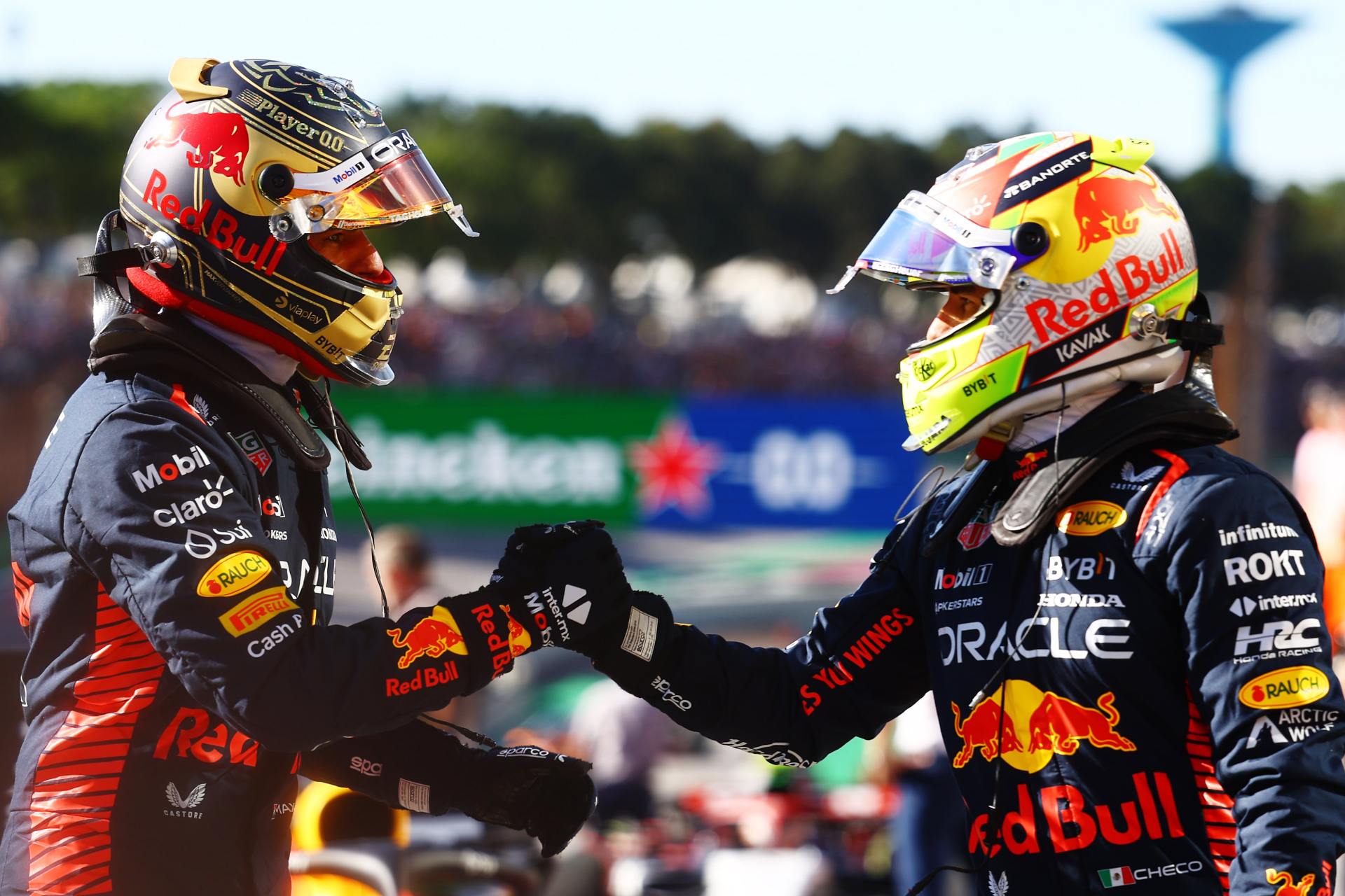 Verstappen ganó el sprint de Brasil; ‘Checo’ Pérez fue tercero