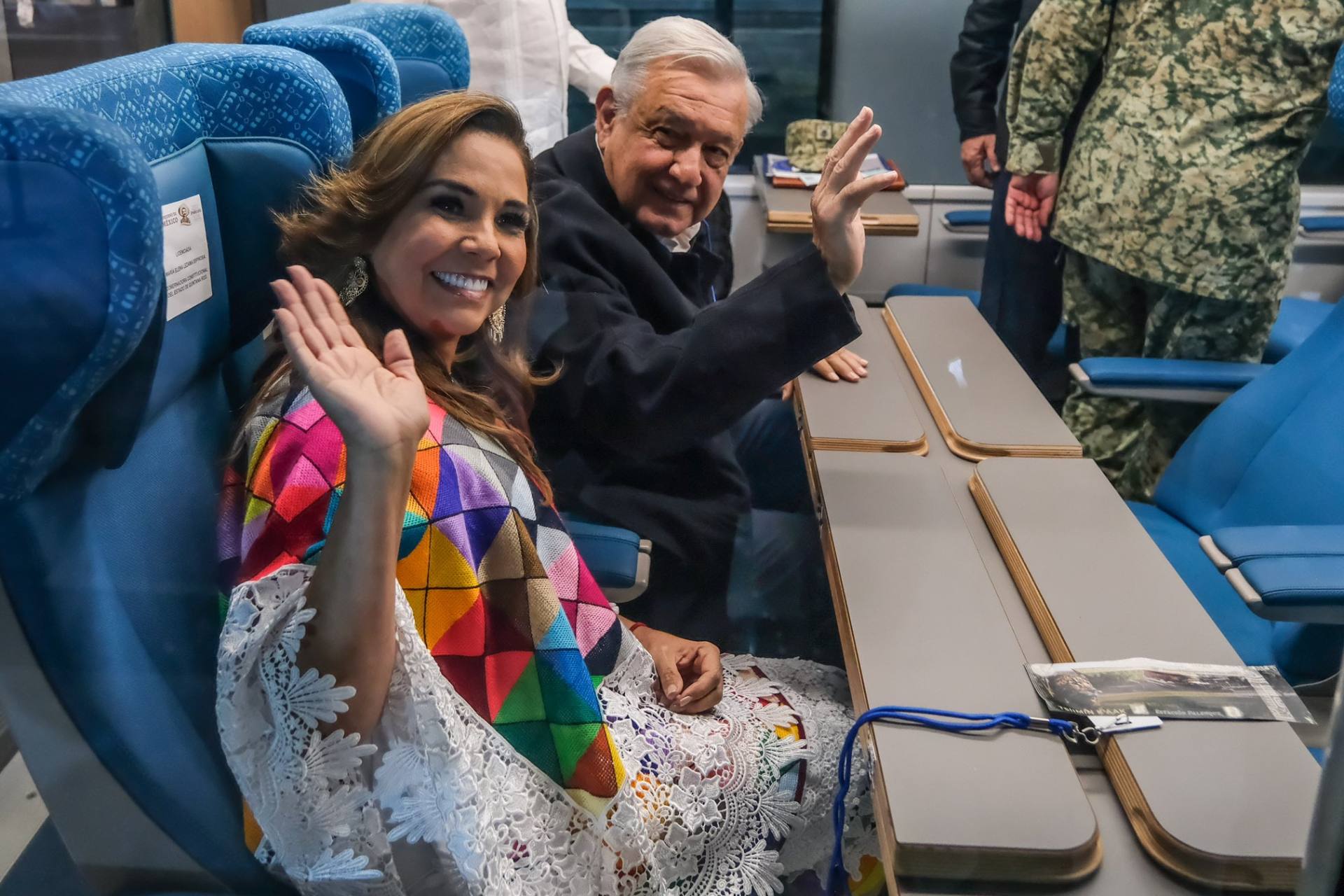 AMLO inaugura el segundo tramo del Tren Maya