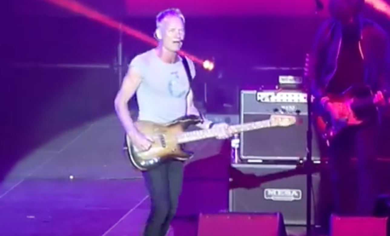 Un incansable Sting en la Navidad de Starlite