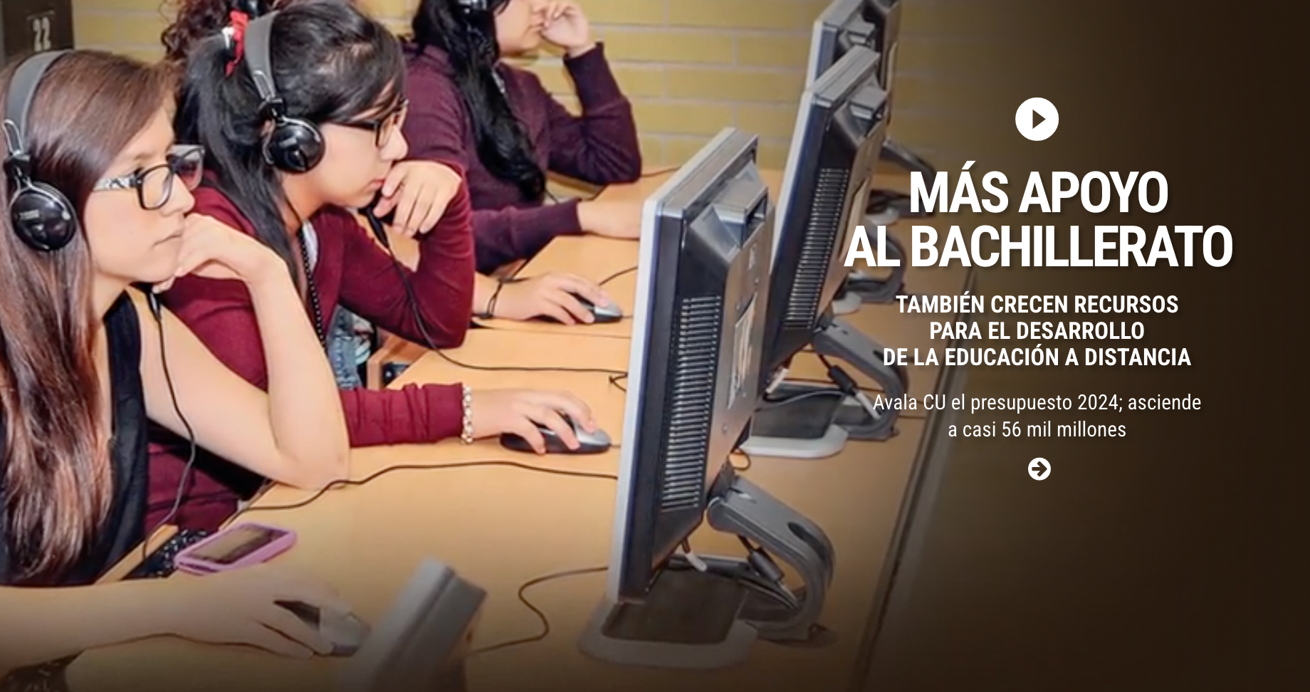 Gaceta UNAM: Más apoyo al bachillerato
