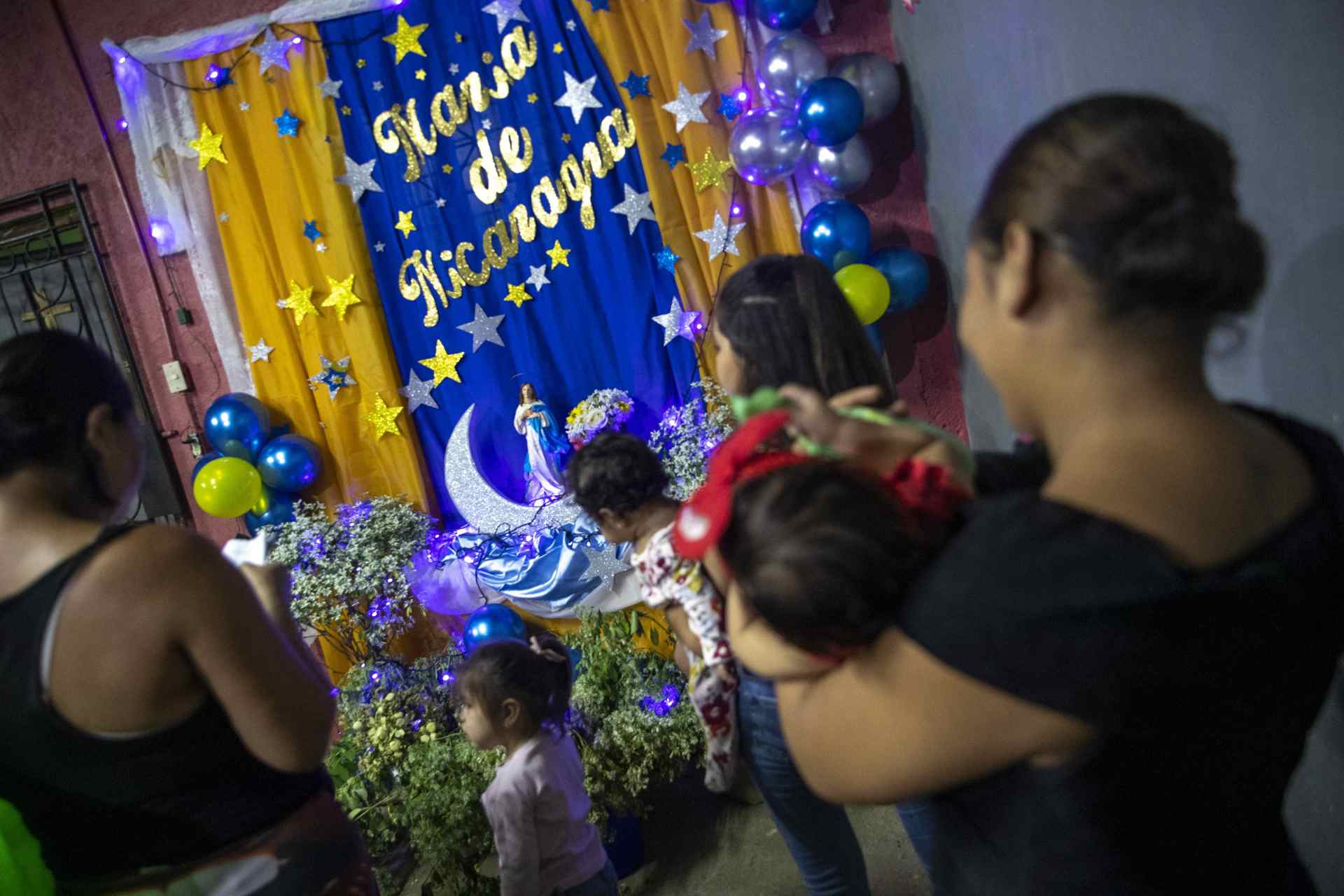 Católicos en Nicaragua celebran su tradicional “Gritería” en medio de tensión con el Gobierno