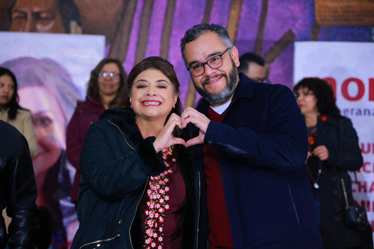 Fernando Mercado y María Elena Esparza se suman a campaña de Clara Brugada