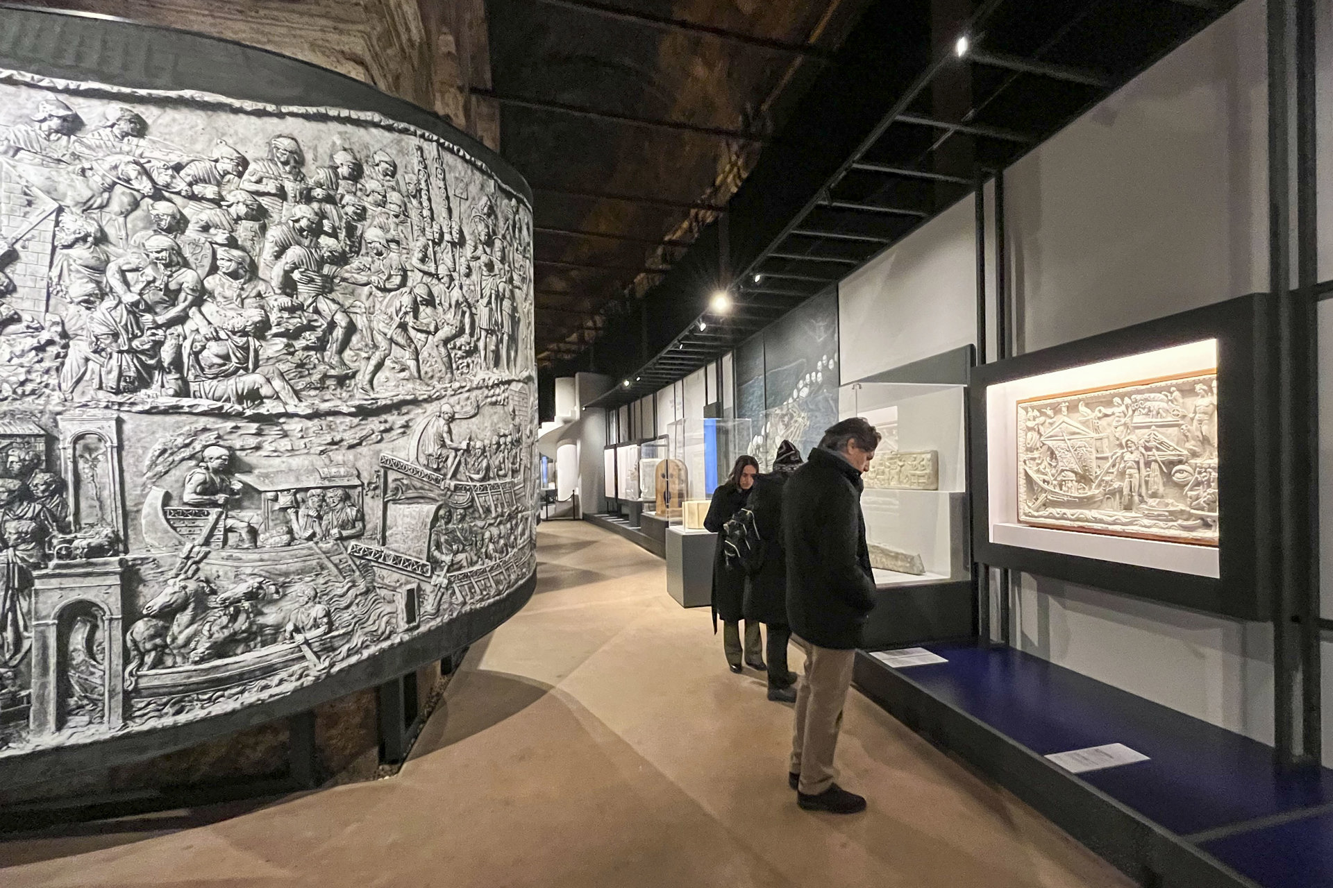 Los secretos de la construcción de la Columna de Trajano, revelados en el Coliseo de Roma Los secretos de la construcción de la Columna de Trajano, revelados en el Coliseo de Roma