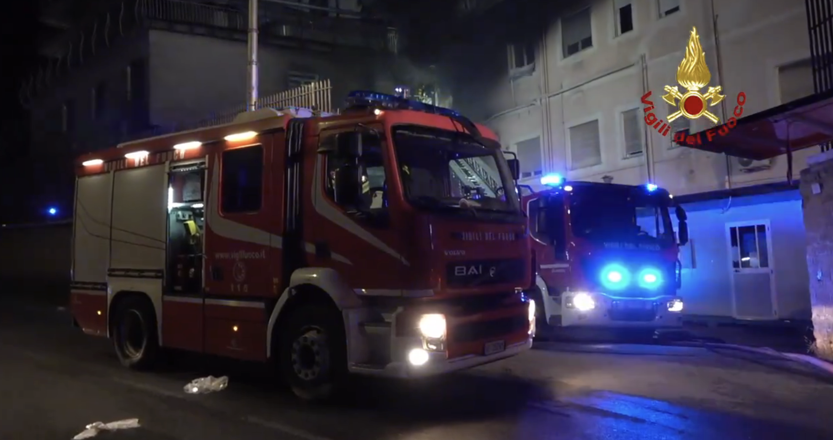 Tres muertos y 200 evacuados en el incendio de un hospital en Tívoli, cerca de Roma