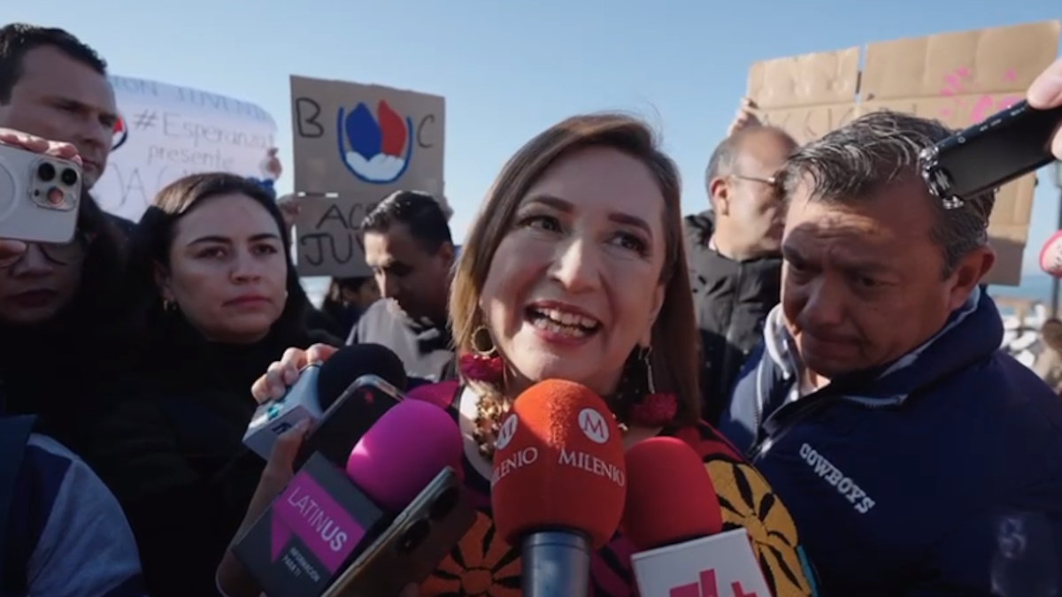 Dividir el voto sólo beneficia a Morena: Xóchitl Gálvez a MC Dividir el voto sólo beneficia a Morena: Xóchitl Gálvez a MC