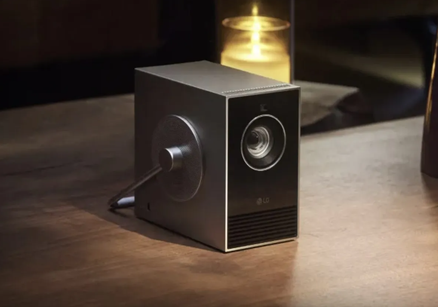 Introducing the LG CineBeam Qube: The Ultimate 4K Lifestyle Projector from LG Electronics