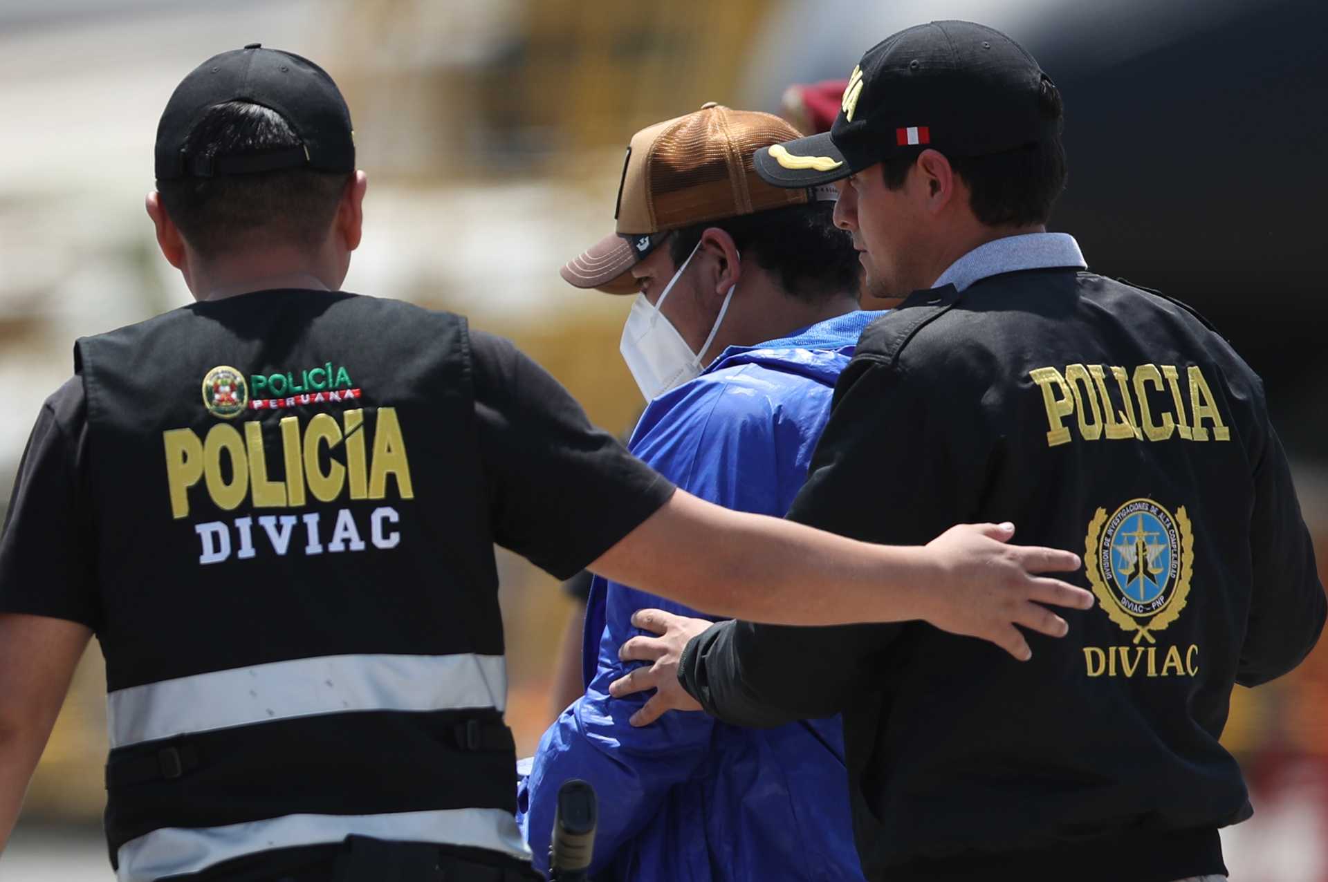 El sobrino de Castillo llega detenido a Lima para cumplir 24 meses de prisión preventiva