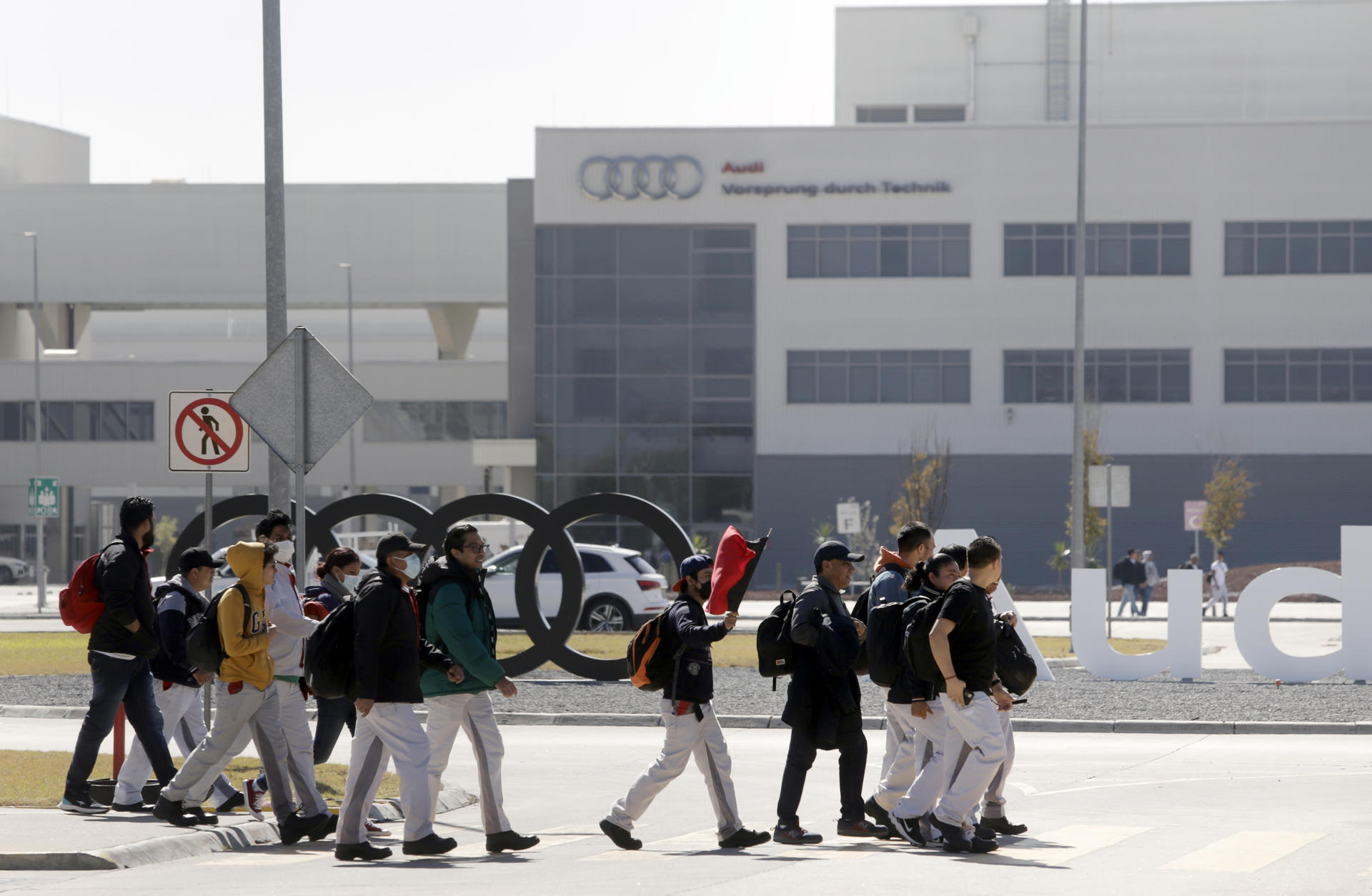 Se Cumplen 24 Horas De La Huelga En Planta De Audi De Puebla No Hay