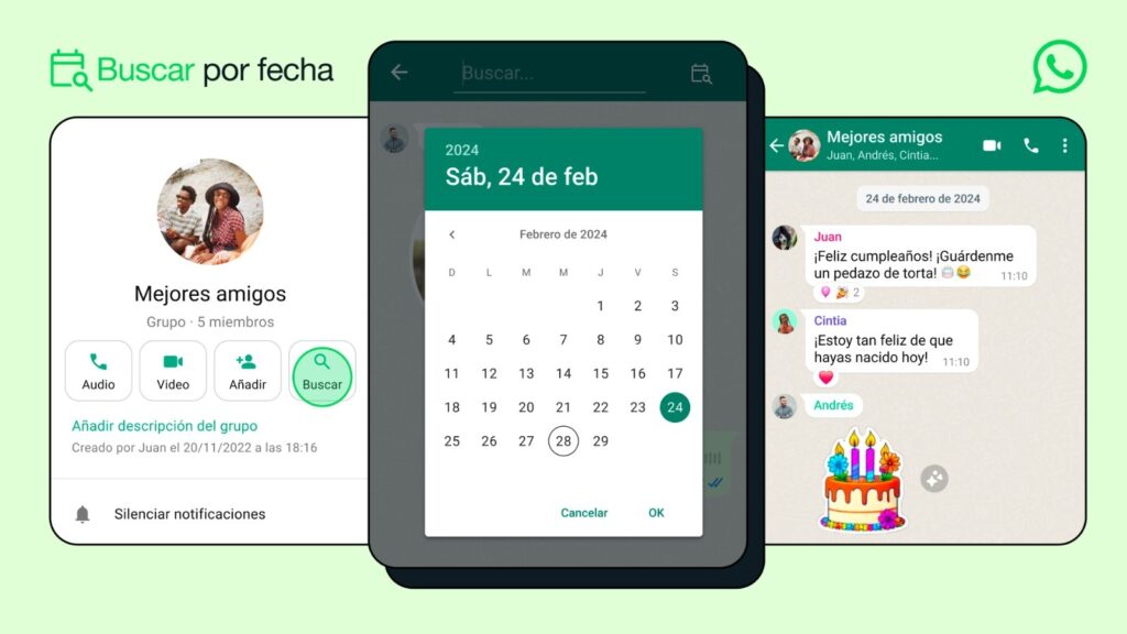 WhatsApp facilita encontrar información en chats con la búsqueda por fecha - busqueda-por-fecha-de-whatsapp-1024x576