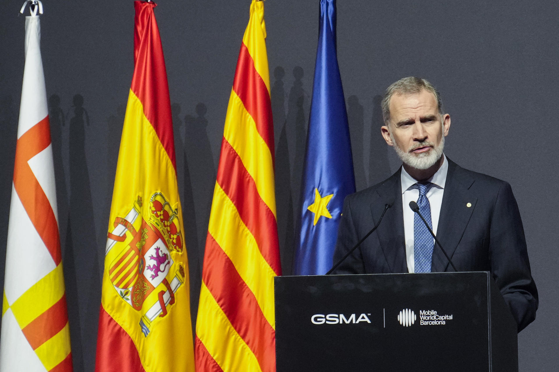 Felipe VI pide que los avances tecnológicos protejan la seguridad y derechos individuales Felipe VI pide que los avances tecnológicos protejan la seguridad y derechos individuales