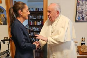 Claudia Sheinbaum papa Francisco