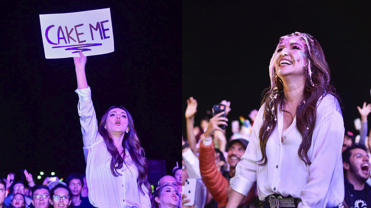 #Video Steve Aoki da pastelazo en la cara a la alcaldesa de Campeche