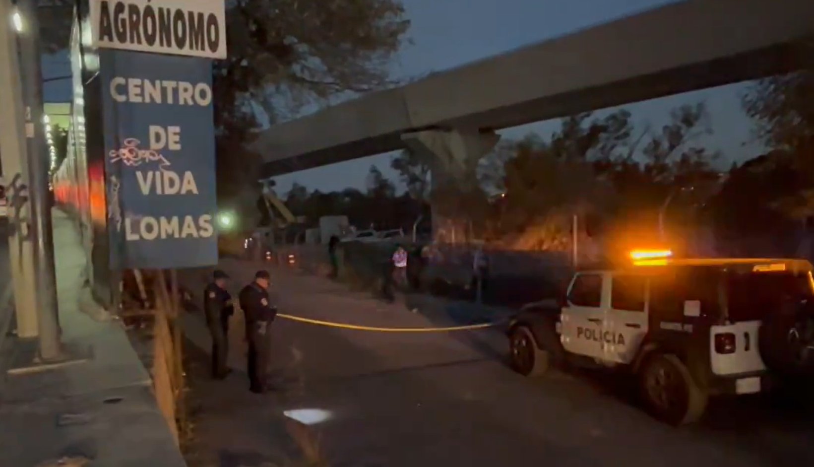 Caen dos trabajadores de estructura del Tren Interurbano, uno murió Caen dos trabajadores de estructura del Tren Interurbano, uno murió