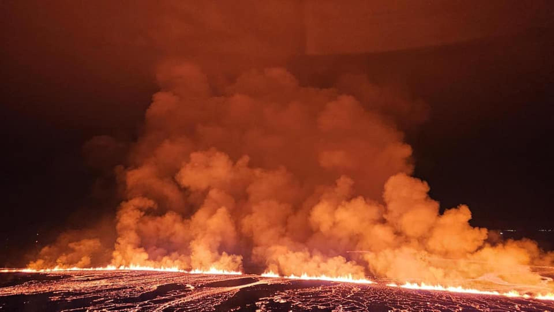 Islandia experimenta cuarta erupción volcánica desde octubre; posiblemente la más fuerte