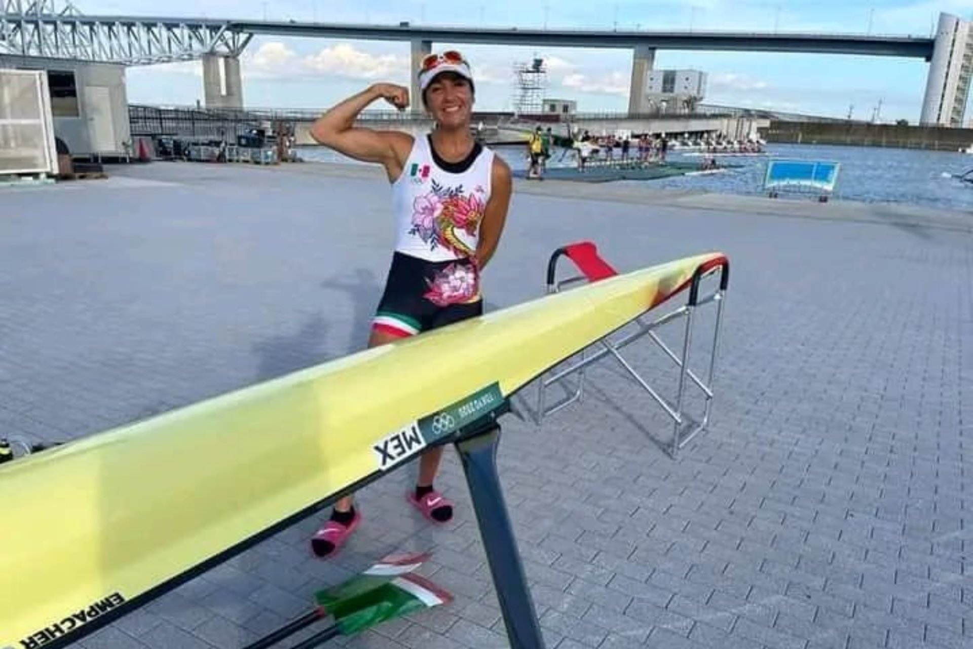 Mexicana Kenia Lechuga consigue su pase en remo a París 2024 Mexicana Kenia Lechuga consigue su pase en remo a París 2024