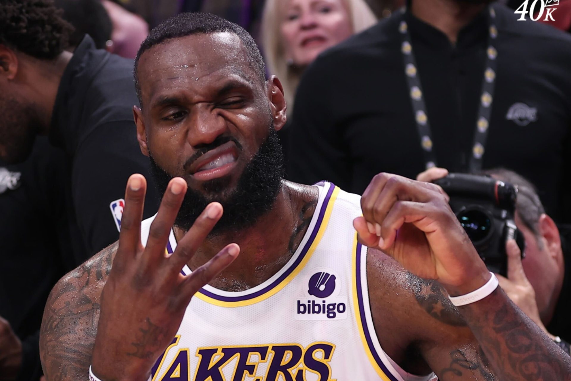 LeBron James rompe la barrera de los 40 mil puntos en la NBA LeBron James rompe la barrera de los 40 mil puntos en la NBA
