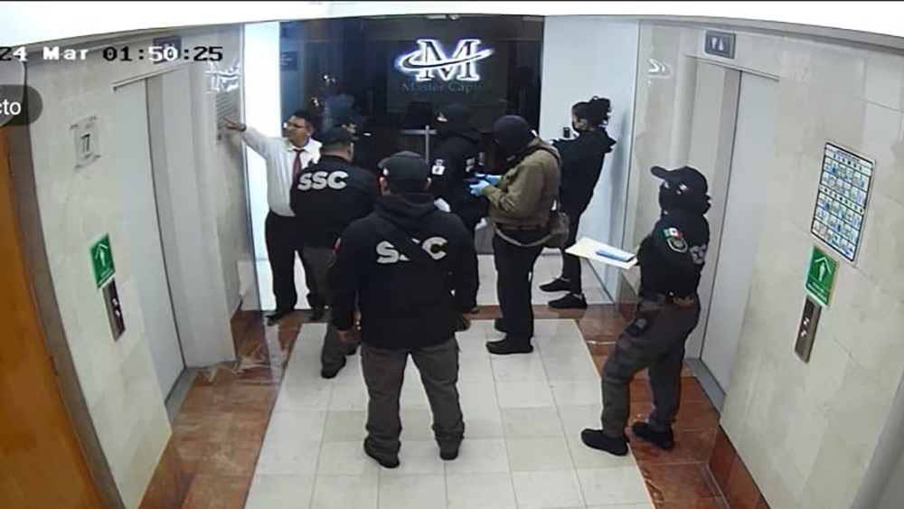 Hallan 10 mdp en efectivo en empresa de Lomas de Chapultepec