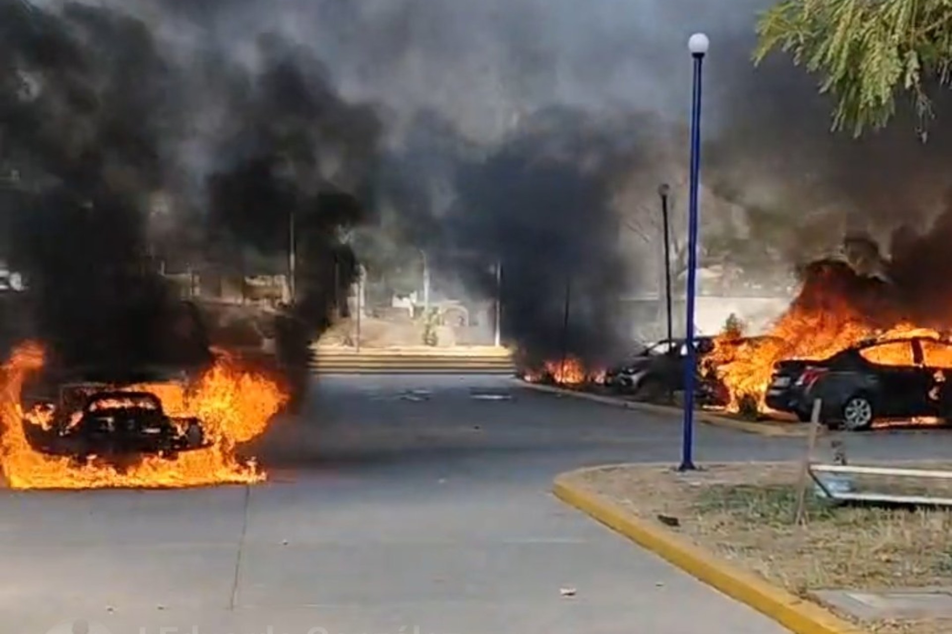 Normalistas de Ayotzinapa protestan en la Fiscalía de Guerrero; lanzan petardos y queman vehículos Normalistas de Ayotzinapa protestan en la Fiscalía de Guerrero; lanzan petardos y queman vehículos