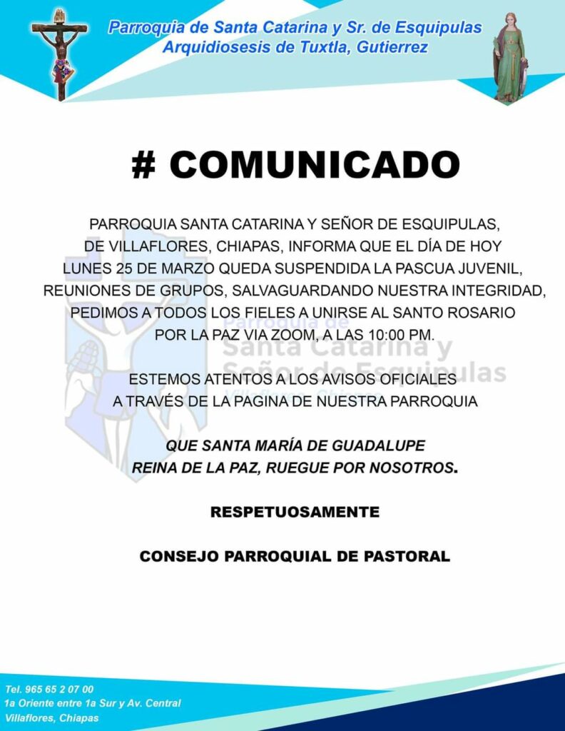 Violencia de grupos criminales paraliza actividades religiosas en Villaflores y Ocozocoautla, en Chiapas - villaflores-parroquias-chiapas-violencia-792x1024