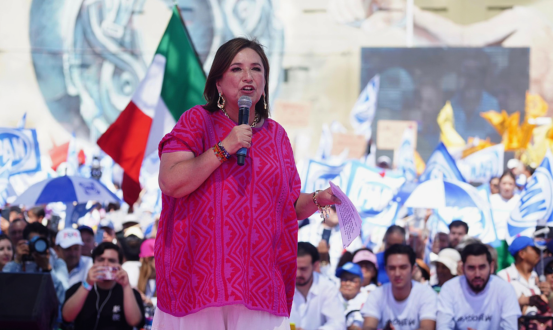 Xóchitl Gálvez llama al INE a determinar en qué regiones no se podrá votar por inseguridad Xóchitl Gálvez llama al INE a determinar en qué regiones no se podrá votar por inseguridad