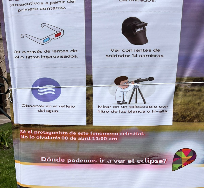 Cientos de turistas llegan a Cuatro Ciénegas, Coahuila para disfrutar del eclipse total de Sol