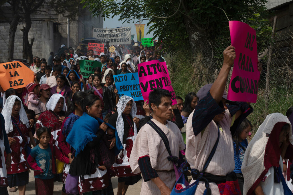 Indígenas protestan en Chiapas para pedir un alto al narcotráfico - chalchihuitan-indigenas-chiapas-manifestacion-violencia-1024x684